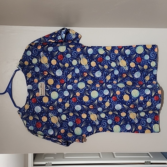 Cotton Club woman's scrub top - Picture 2 of 2